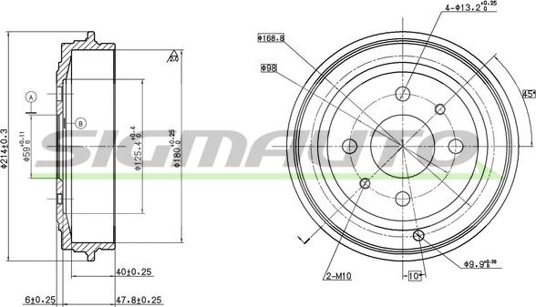 SIGMAUTO DR5043 - Jarrurumpu inparts.fi