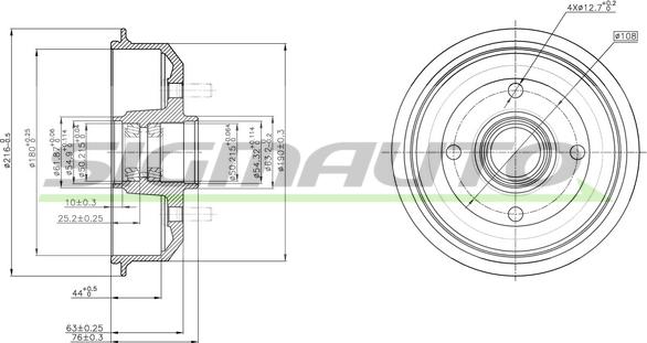 SIGMAUTO DR5054 - Jarrurumpu inparts.fi