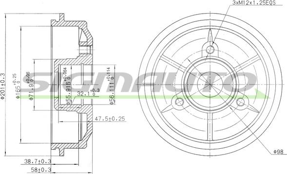 SIGMAUTO DR5024 - Jarrurumpu inparts.fi