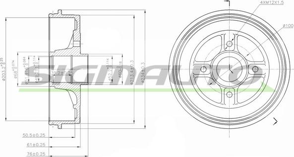 SIGMAUTO DR5396 - Jarrurumpu inparts.fi