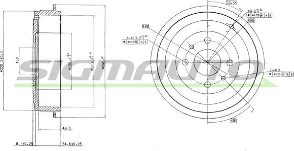 SIGMAUTO DR5264 - Jarrurumpu inparts.fi