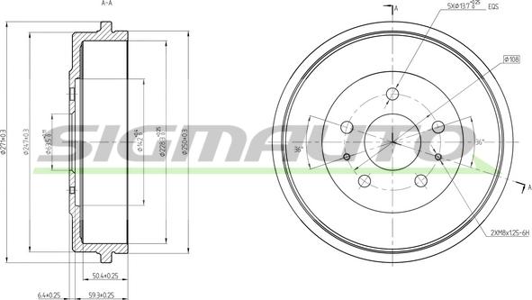 SIGMAUTO DR5704 - Jarrurumpu inparts.fi