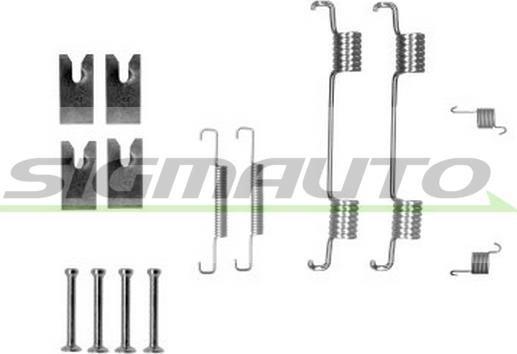 SIGMAUTO SK0023 - Tarvikesarja, jarrukengät inparts.fi