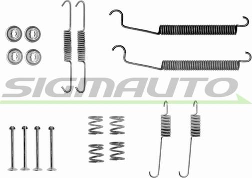 SIGMAUTO SK0830 - Tarvikesarja, jarrukengät inparts.fi
