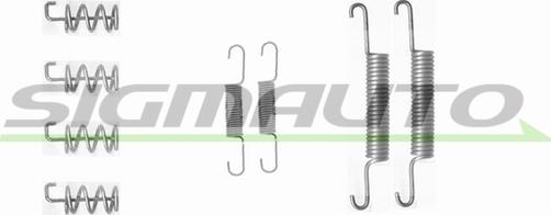 SIGMAUTO SK0831 - Tarvikesarja, jarrukengät inparts.fi