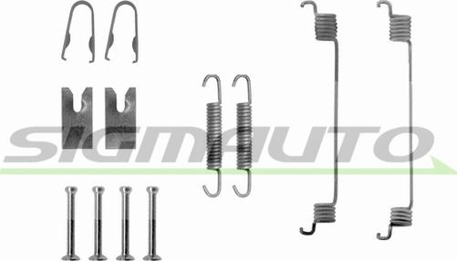 SIGMAUTO SK0794 - Tarvikesarja, jarrukengät inparts.fi