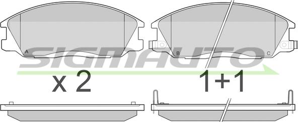 SIGMAUTO SPA909 - Jarrupala, levyjarru inparts.fi