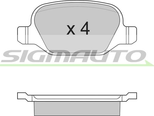 SIGMAUTO SPA890 - Jarrupala, levyjarru inparts.fi