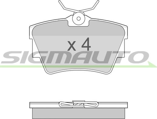 SIGMAUTO SPA866TR - Jarrupala, levyjarru inparts.fi