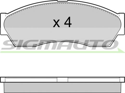 Japanparts PA-080MK - Jarrupala, levyjarru inparts.fi