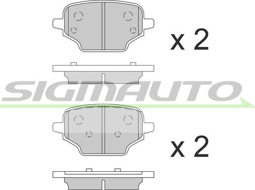 SIGMAUTO SPB863 - Jarrupala, levyjarru inparts.fi