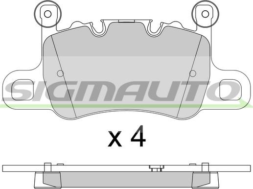 SIGMAUTO SPB804 - Jarrupala, levyjarru inparts.fi