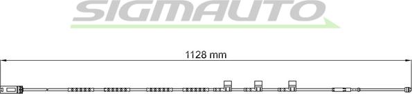 SIGMAUTO WI0701 - Kulumisenilmaisin, jarrupala inparts.fi