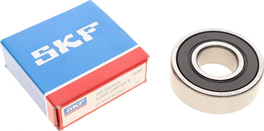 SKF 6203-2RSH/C3 - Pyöränlaakerisarja inparts.fi