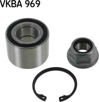 SKF VKBA 969 - Pyöränlaakerisarja inparts.fi