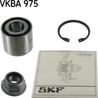 SKF VKBA 975 - Pyöränlaakerisarja inparts.fi