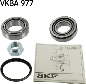 SKF VKBA 977 - Pyöränlaakerisarja inparts.fi