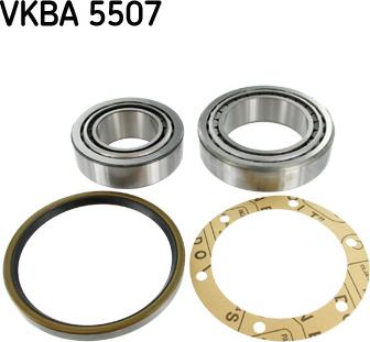 SKF VKBA 5507 - Pyöränlaakerisarja inparts.fi