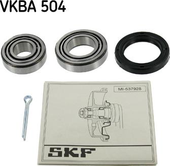 SKF VKBA 504 - Pyöränlaakerisarja inparts.fi