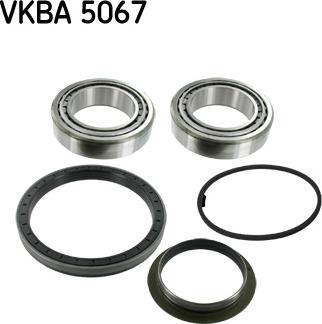 SKF VKBA 5067 - Pyöränlaakerisarja inparts.fi