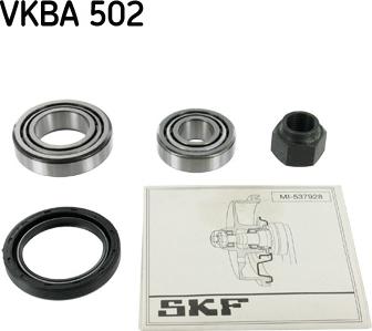 SKF VKBA 502 - Pyöränlaakerisarja inparts.fi