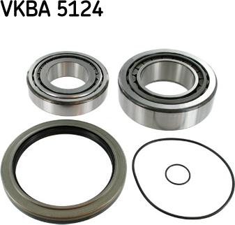 SKF VKBA 5124 - Pyöränlaakerisarja inparts.fi