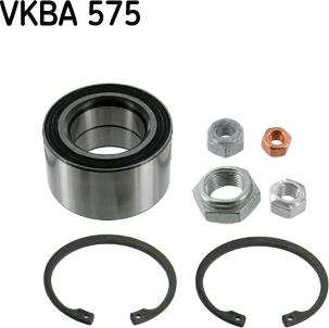 SKF VKBA 575 - Pyöränlaakerisarja inparts.fi