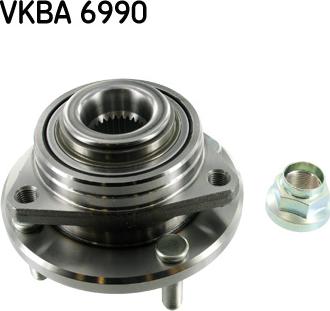 SKF VKBA 6990 - Pyöränlaakerisarja inparts.fi