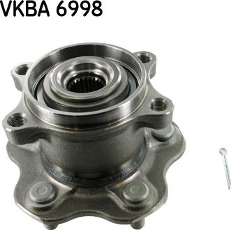 SKF VKBA 6998 - Pyöränlaakerisarja inparts.fi