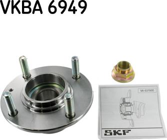 SKF VKBA 6949 - Pyörän napa inparts.fi