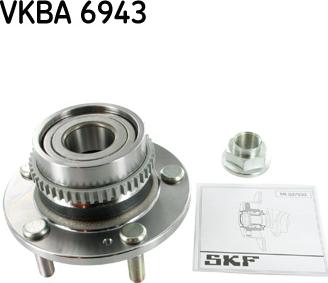 SKF VKBA 6943 - Pyörän napa inparts.fi