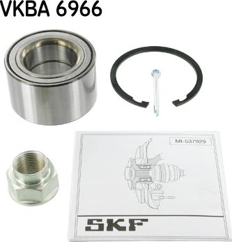 SKF VKBA 6966 - Pyöränlaakerisarja inparts.fi