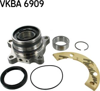 SKF VKBA 6909 - Pyöränlaakerisarja inparts.fi