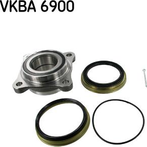 SKF VKBA 6900 - Pyöränlaakerisarja inparts.fi