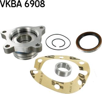 SKF VKBA 6908 - Pyöränlaakerisarja inparts.fi