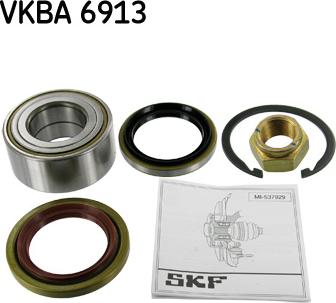 SKF VKBA 6913 - Pyöränlaakerisarja inparts.fi