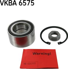 SKF VKBA 6575 - Pyöränlaakerisarja inparts.fi