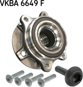 SKF VKBA 6649 F - Pyöränlaakerisarja inparts.fi