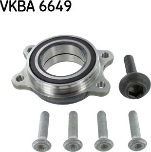 SKF VKBA 6649 - Pyöränlaakerisarja inparts.fi