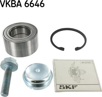 SKF VKBA 6646 - Pyöränlaakerisarja inparts.fi