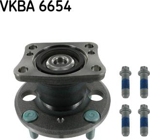 SKF VKBA 6654 - Pyöränlaakerisarja inparts.fi