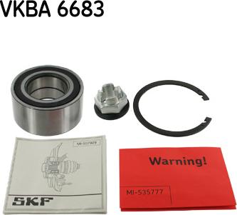 SKF VKBA 6683 - Pyöränlaakerisarja inparts.fi