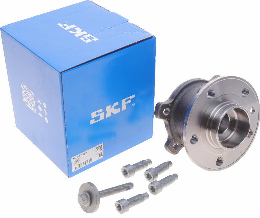 SKF VKBA 6687 - Pyöränlaakerisarja inparts.fi