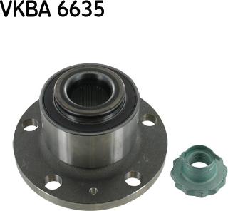 SKF VKBA 6635 - Pyöränlaakerisarja inparts.fi