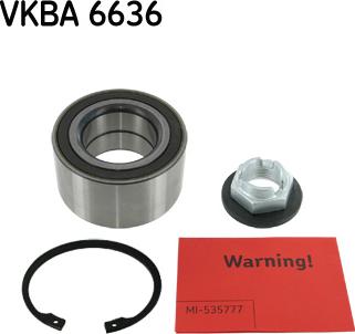 SKF VKBA 6636 - Pyöränlaakerisarja inparts.fi