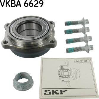 SKF VKBA 6629 - Pyöränlaakerisarja inparts.fi