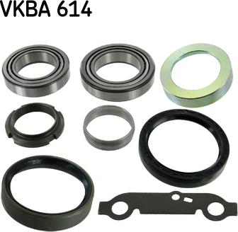 SKF VKBA 614 - Pyöränlaakerisarja inparts.fi