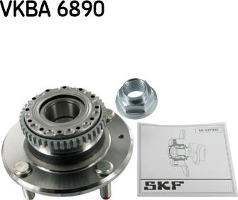 SKF VKBA 6890 - Pyörän napa inparts.fi