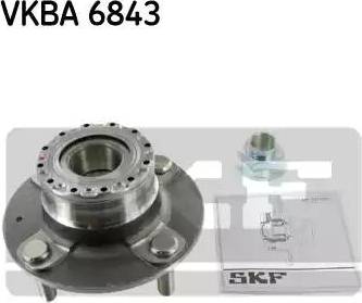 SKF VKBA 6843 - Pyörän napa inparts.fi