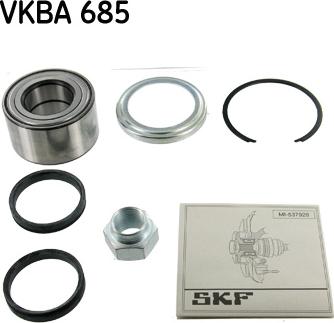 SKF VKBA 685 - Pyöränlaakerisarja inparts.fi